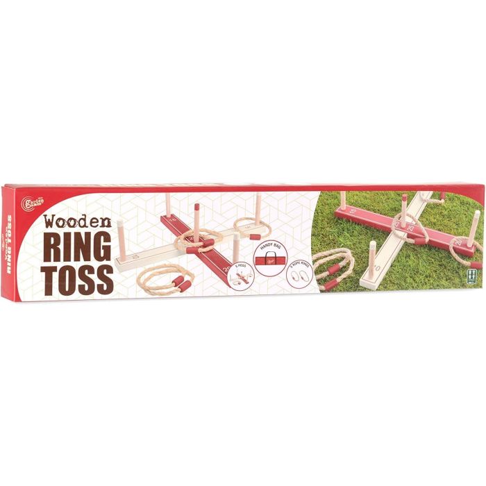 Toyrific Wooden Ring Toss Game