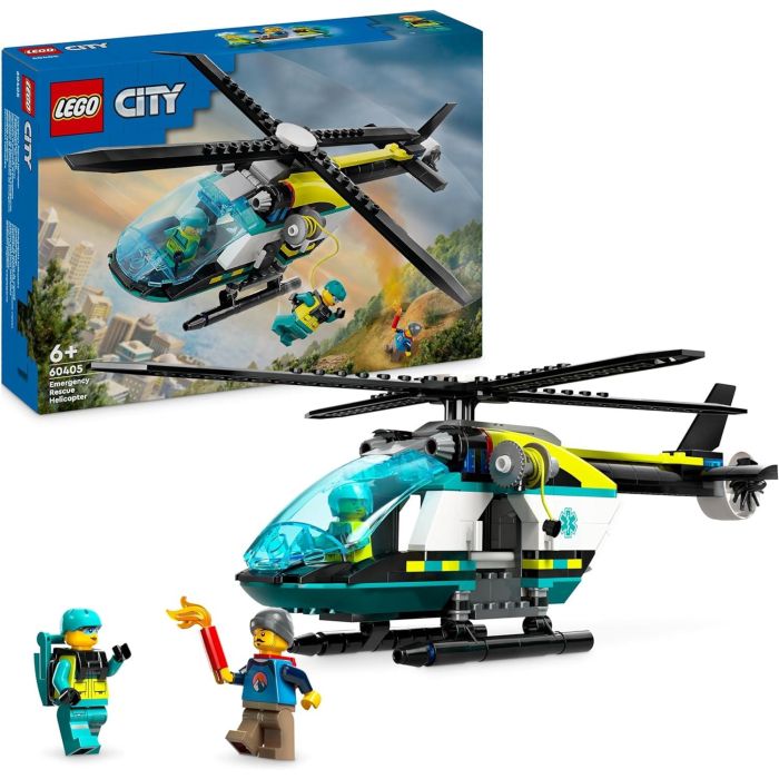 LEGO City Emergency Rescue Helicopter 60405