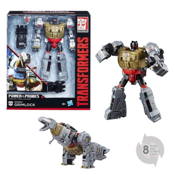 Transformers Power of the Primes Voyager Dinobot Grimlock