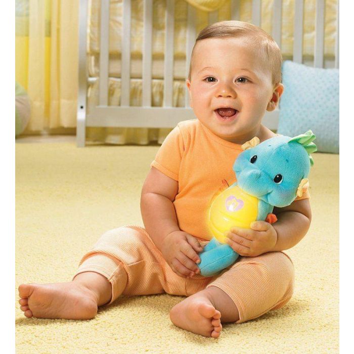 Fisher Price Soothe And Glow Seahorse (Blue)