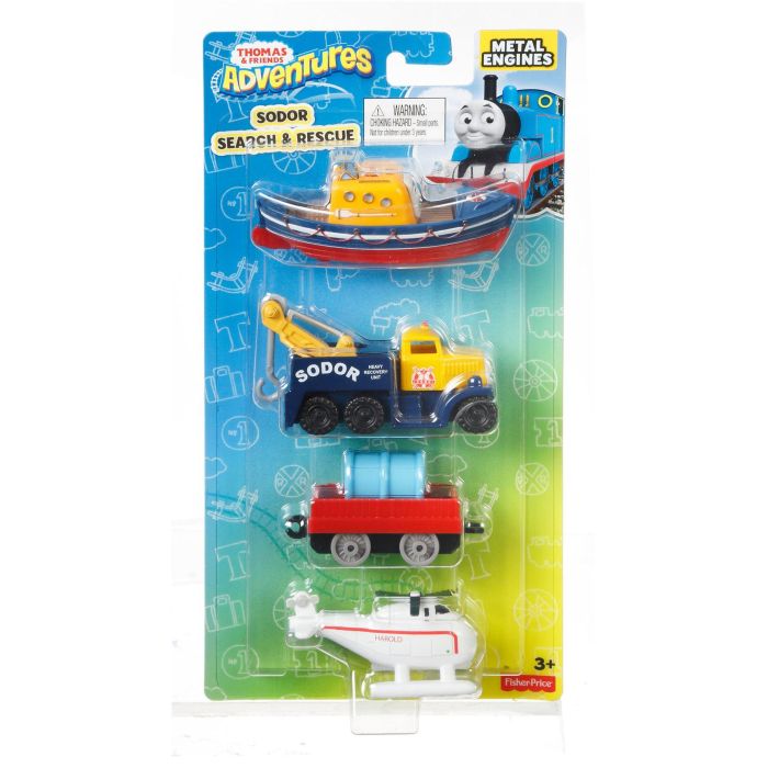 Thomas & Friends Adventures 4 Pack Sodor Search & Rescue