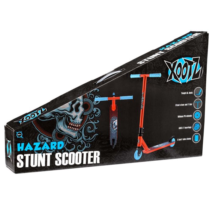 Xootz Hazard Stunt Scooter - Red