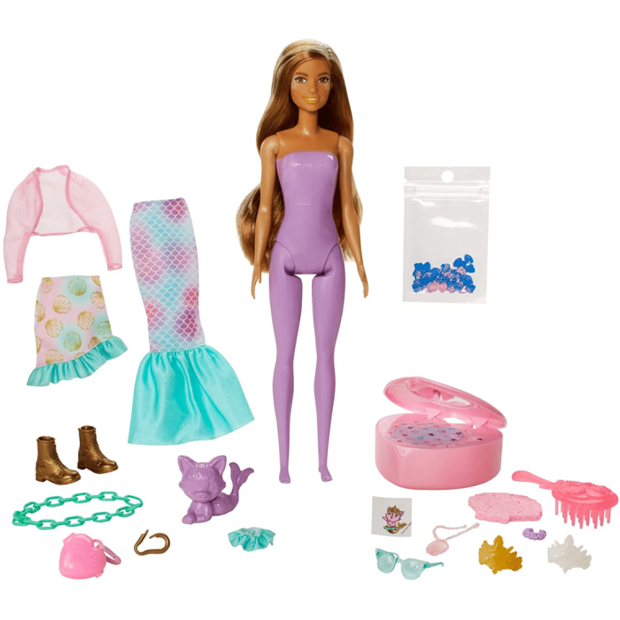 Barbie Colour Reveal Peel Mermaid Fashion Reveal Doll