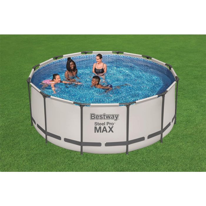 Bestway Steel Pro Max 12ft x 48" Pool with Pump, Cover & Ladder