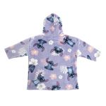 Stitch Floral Hooded Blanket