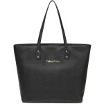 Fisher-Price Black Faux Leather Baby Changing Bag 33.5x13x33cm