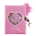 Three Cheers For Girls Born To Sparkle Glitter Journal And Pen