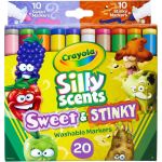Crayola Silly Scents Sweet & Stinky Scented Markers