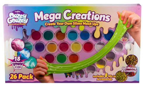 Oozey Goozey Mega Creations Slime Set from Bargain Max