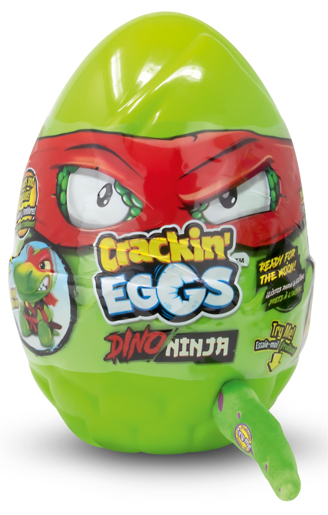 Crackin' Eggs - Dino Ninja Plush from Bargain Max