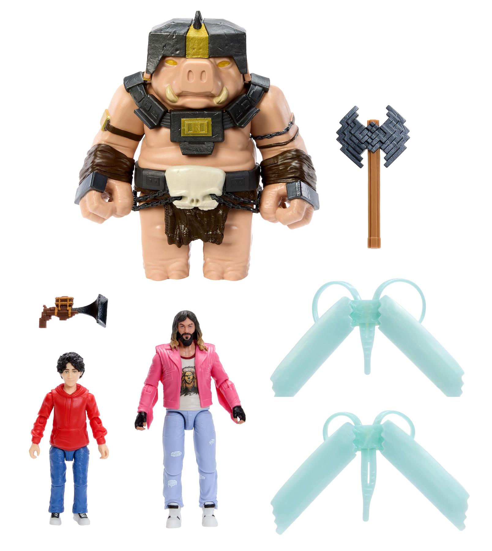 Minecraft Movie Well-Crafted Escape Figure Pack