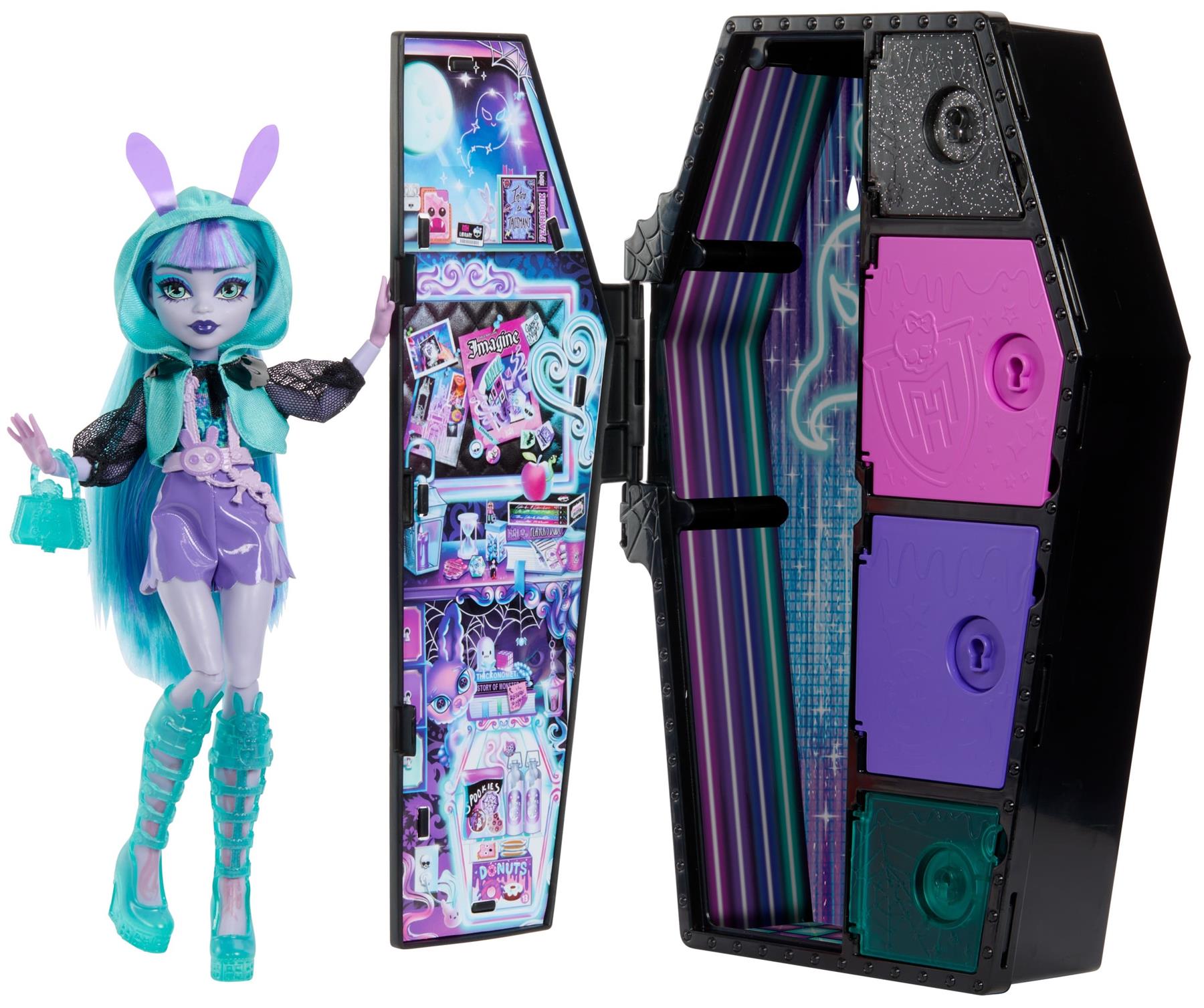 Monster High Skulltimate Secrets Neon Frights Twyla Fashion Doll